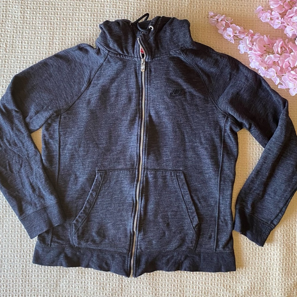 Nike Full-Zip Hoodie Sweatshirt-Size M